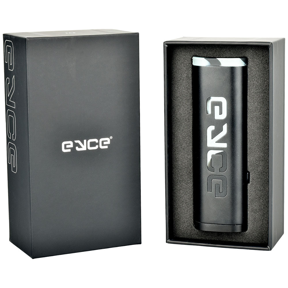 Eyce PV1 Dry Herb Vaporizer with 3000mAh battery, displayed in box, ready for unboxing