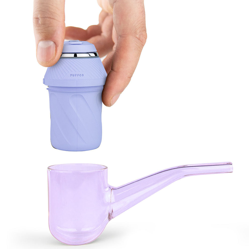 Puffco Proxy Vaporizer in black with portable ceramic glass design, battery-powered for concentrates