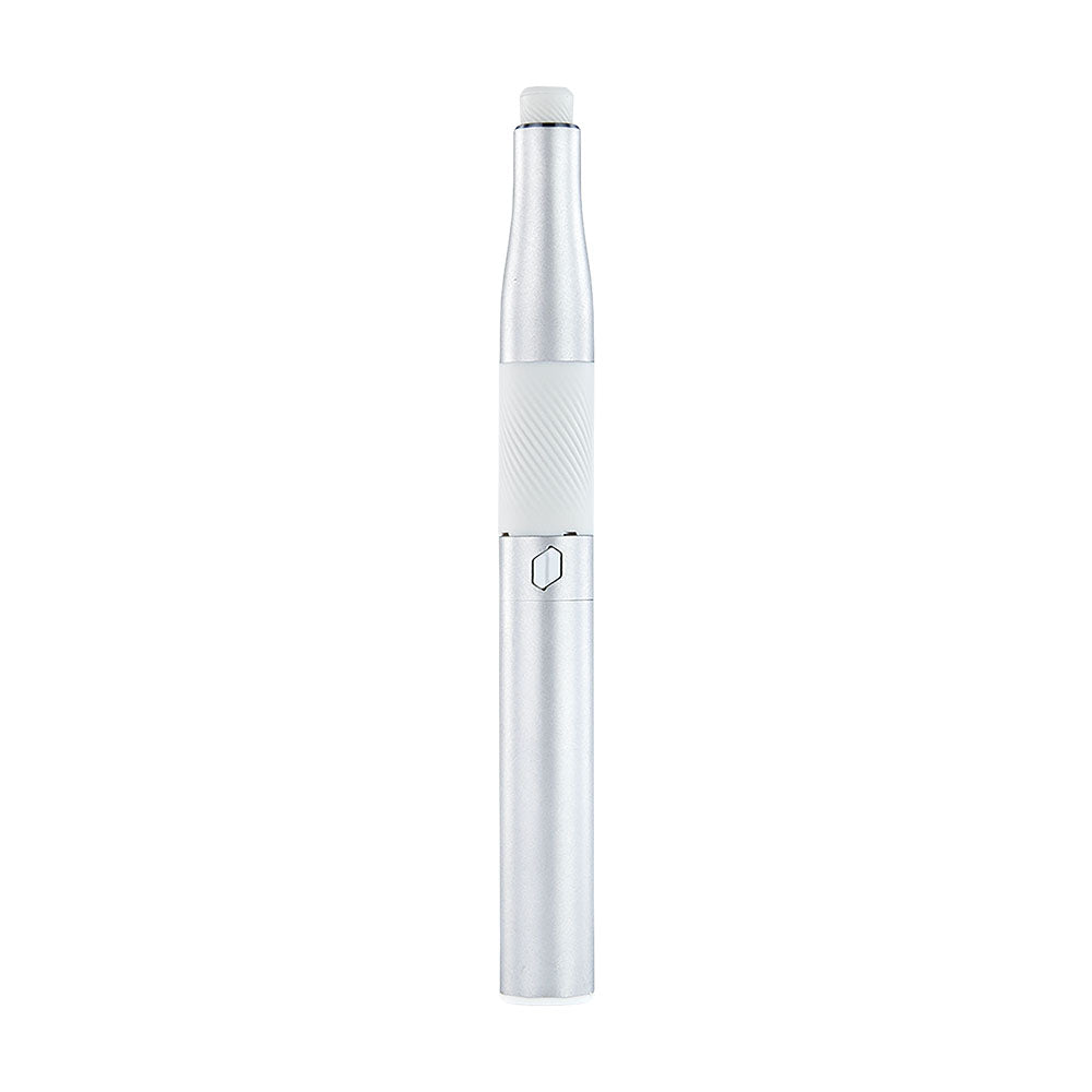 Puffco Plus 3.0 Portable Vaporizer in Pearl, 520mAh, front view on a seamless white background