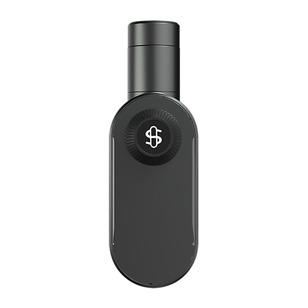 Stündenglass Modul Vaporizer front view, sleek black design with 6000mAh battery