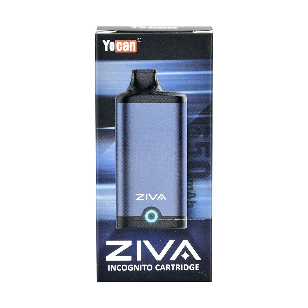 Yocan Ziva VV Auto-Draw 510 Battery with 650mAh on Display Box Front View