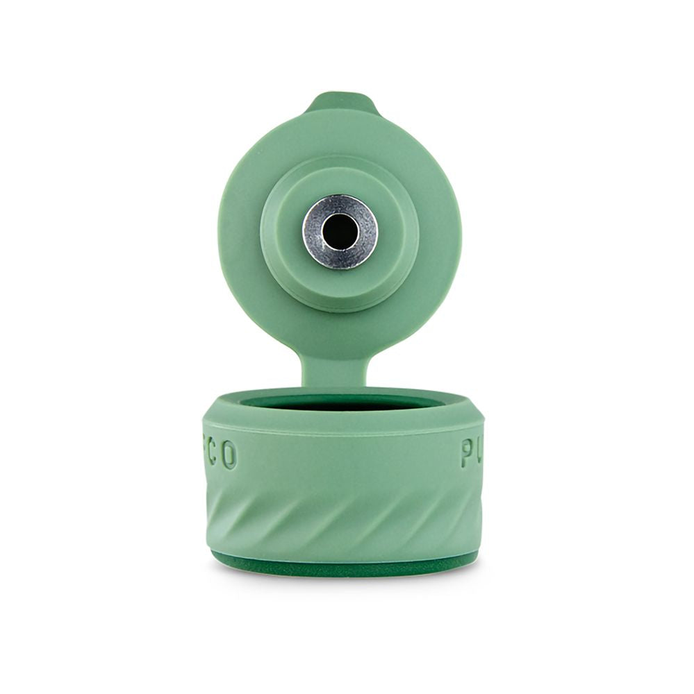 Puffco Peak Pro Joystick Cap in Flourish LE color, front view on a seamless white background