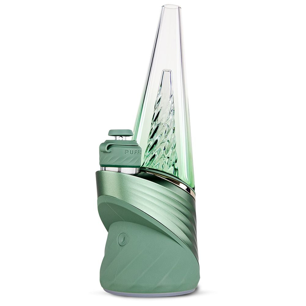 Puffco Peak Pro Vaporizer in Black, Smart Rig with 1700mAh Battery - Front View