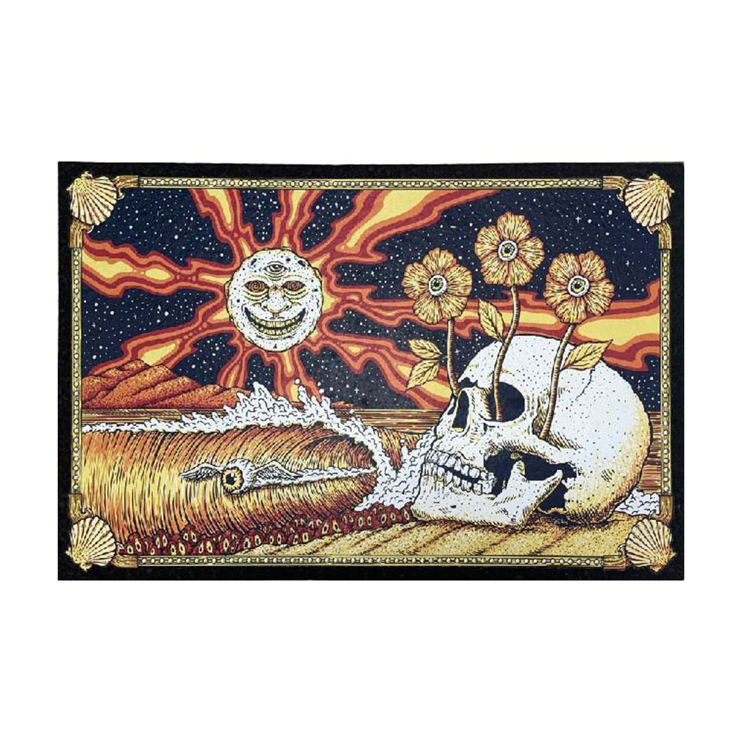 East Coasters 18" Dab Mat with Ventura Point Design, Front View on White Background