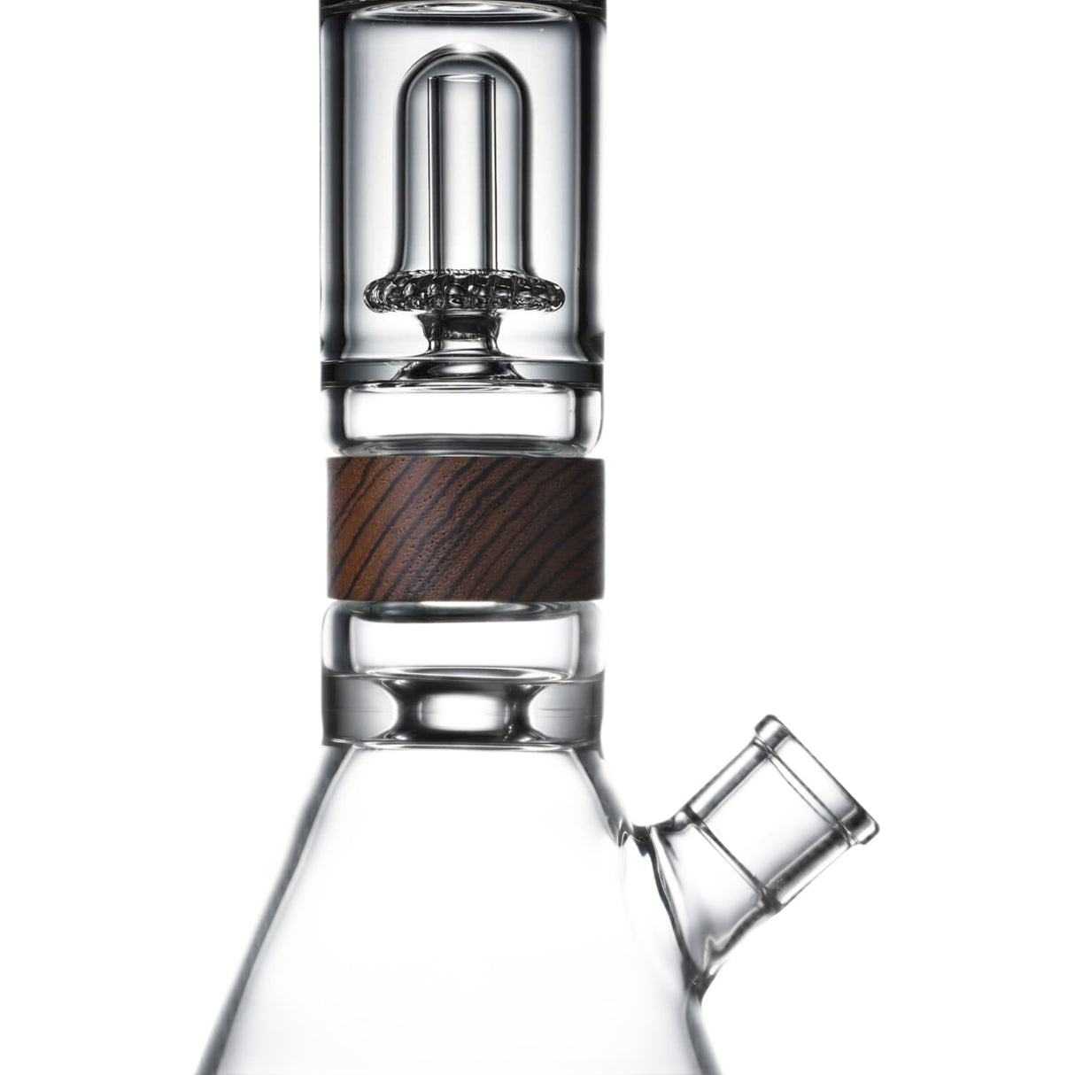 Vitae Glass Zebrawood Ring