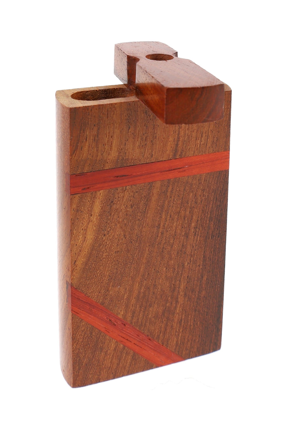 Indian Rosewood Dugout “Inlay Vault” – 4″