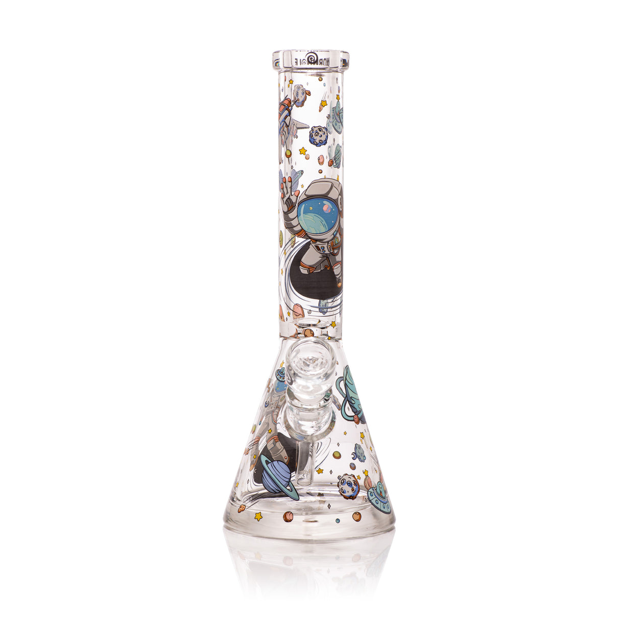 Lost in Space 15" Clear Beaker Bong