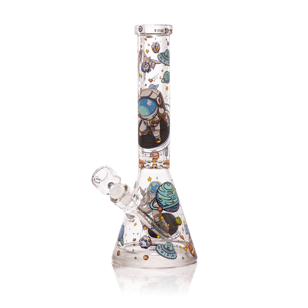 Lost in Space 15" Clear Beaker Bong