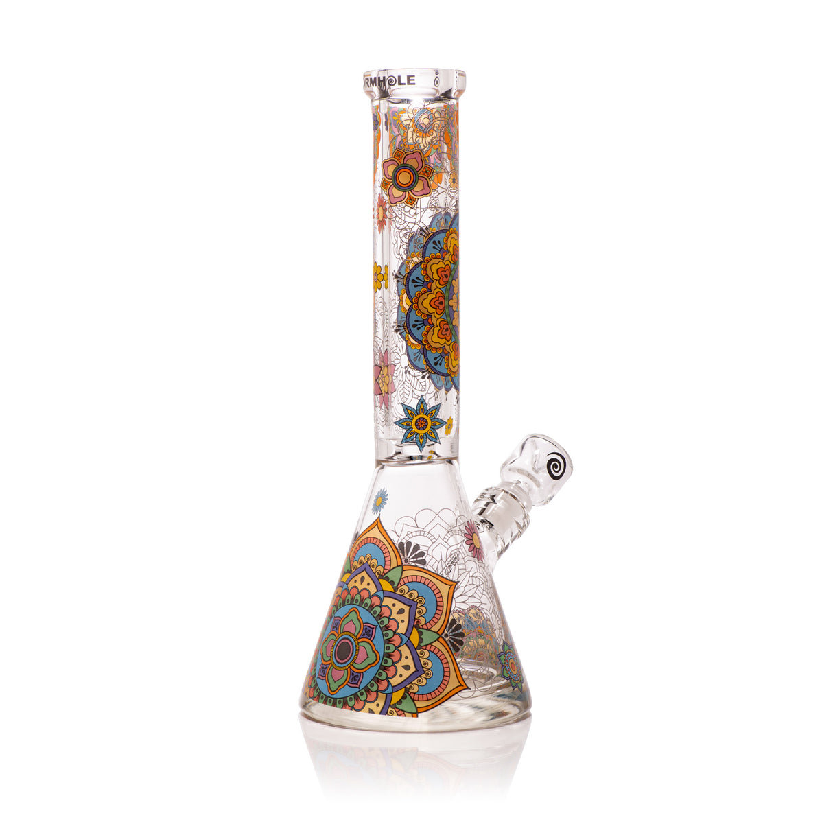 Mandala Myriad 14" Clear Beaker Bong