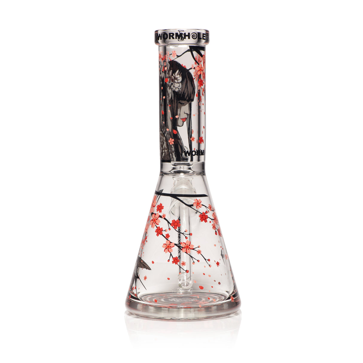 Sakura 13" Clear Beaker Bong