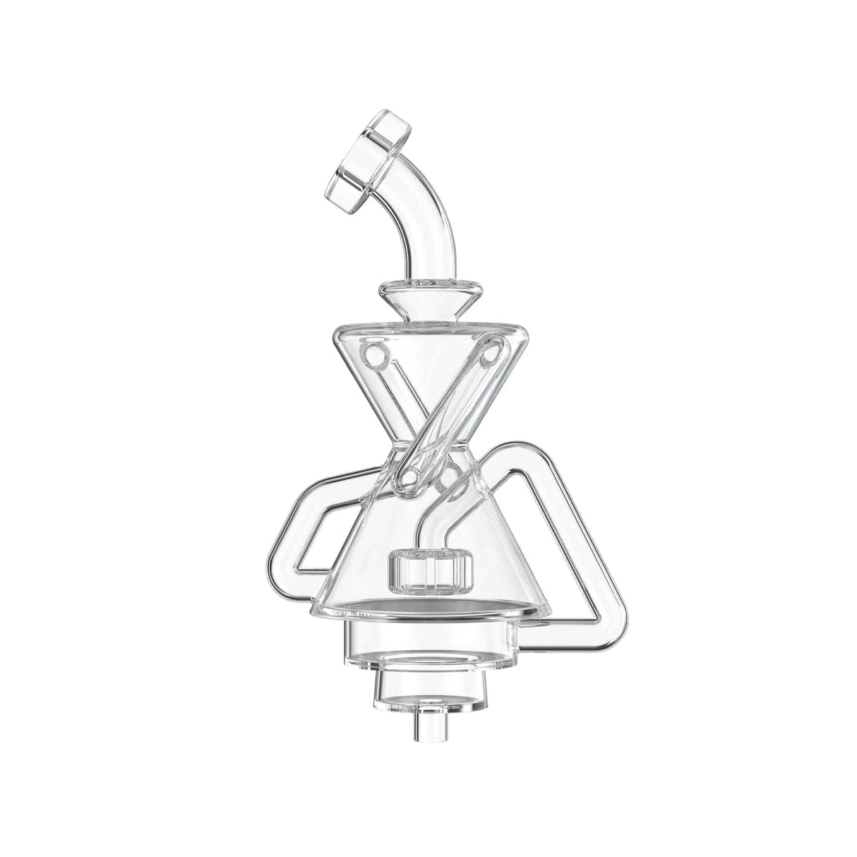 Dr. Dabber Boost Evo Glass Attachment for enhanced vapor cooling, front view on white background