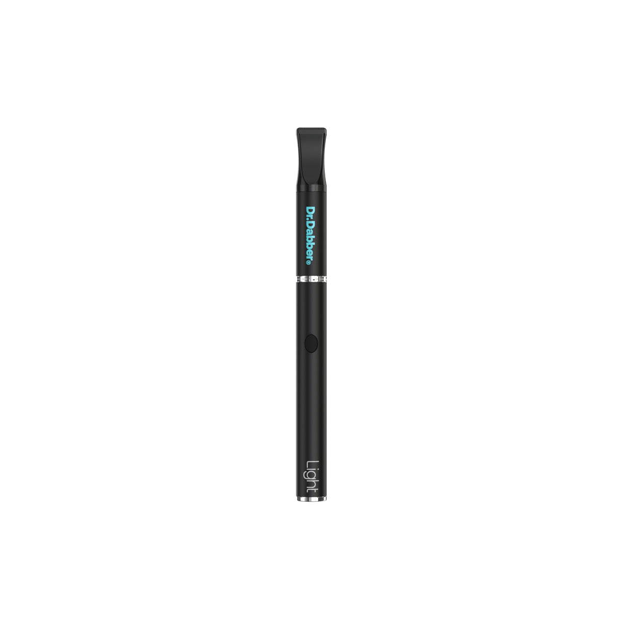 Dr. Dabber Light Vaporizer Kit front view on white background, sleek black portable design