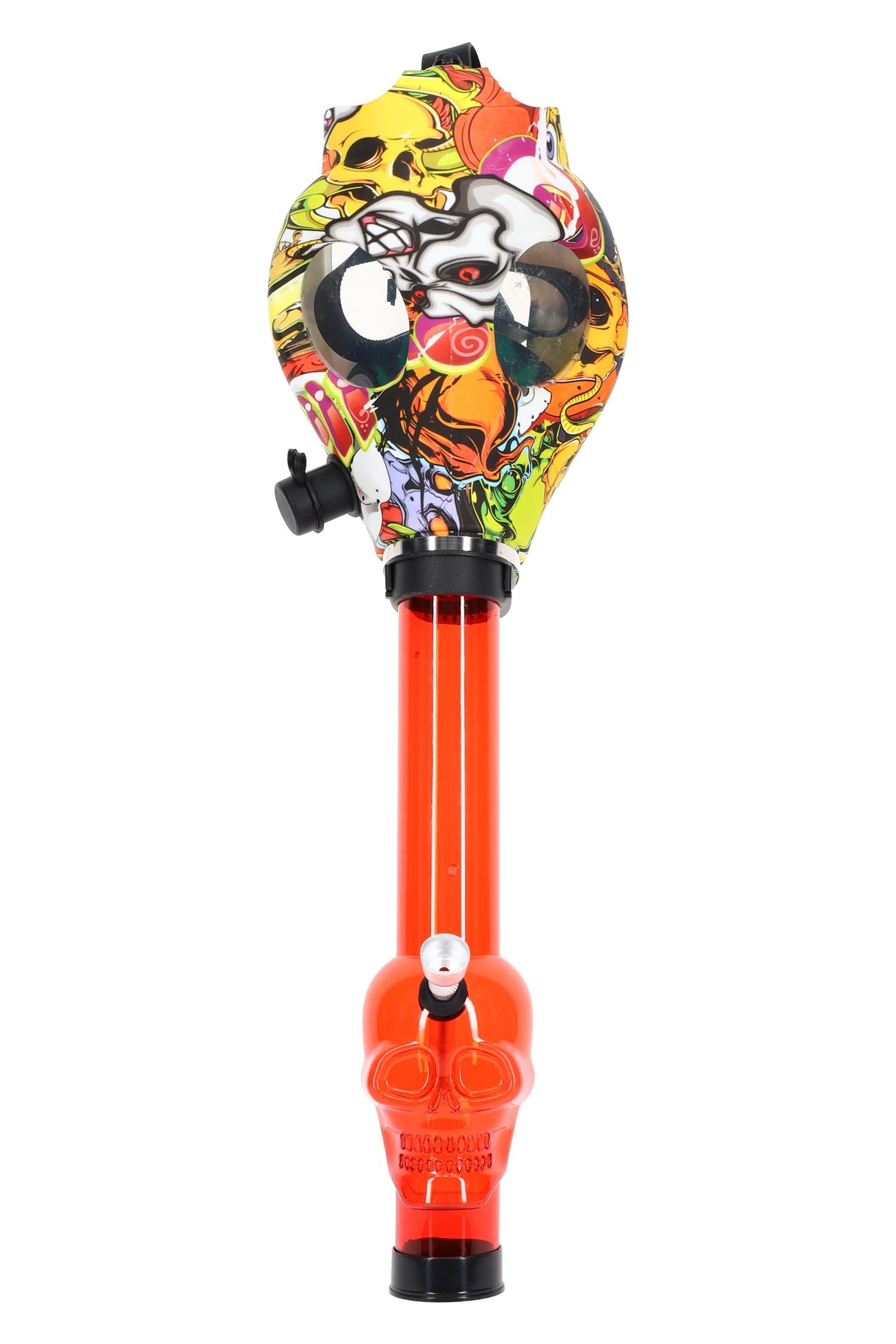 Acrylic Gas Mask Bong “Alien Skull” – Design Options