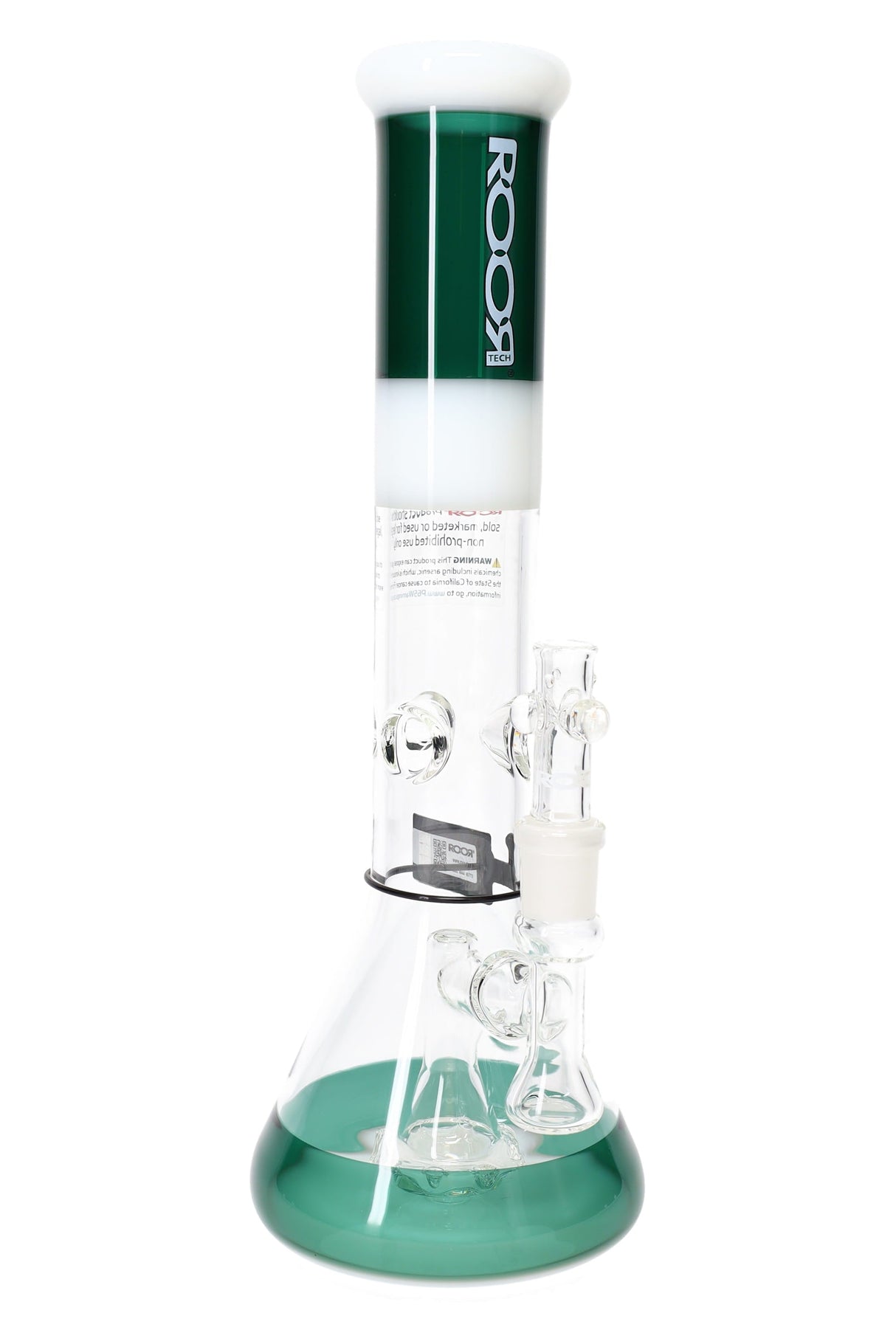 ROOR Tech 14″ Multicolor Beaker Bong with Showerhead Perc – 5mm