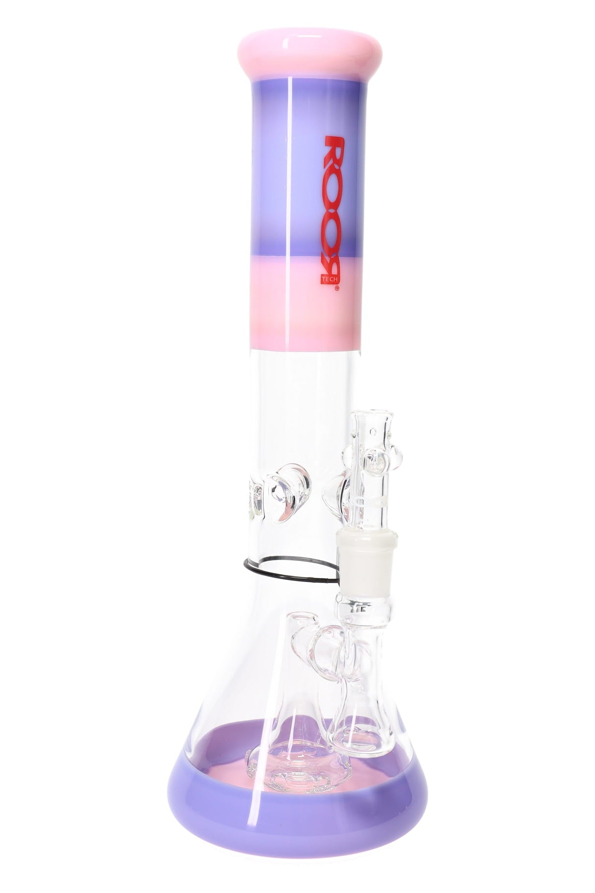 ROOR Tech 14″ Multicolor Beaker Bong with Showerhead Perc – 5mm