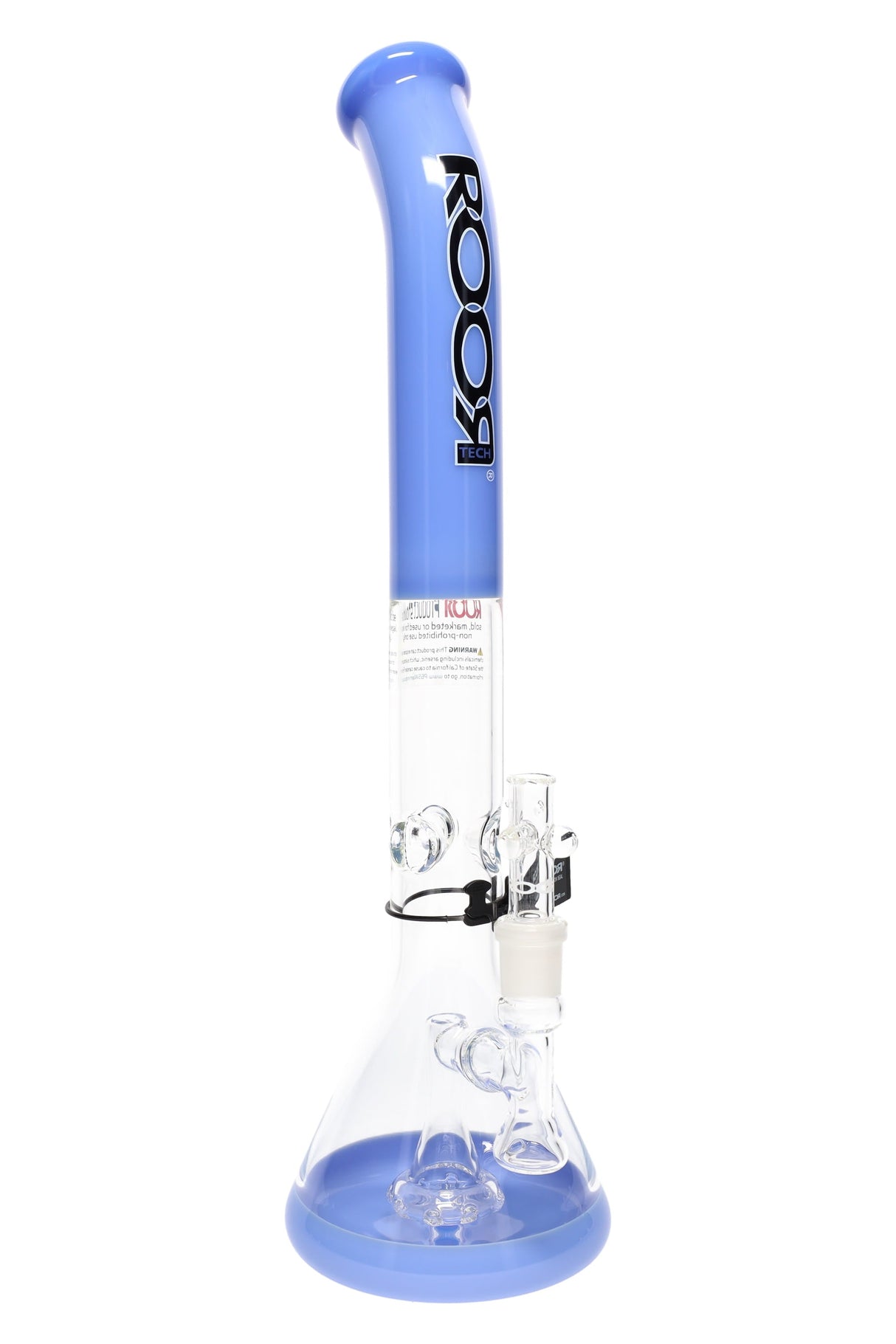 ROOR Tech Bent-Neck Multicolor Stemless Beaker Bong β 18β³