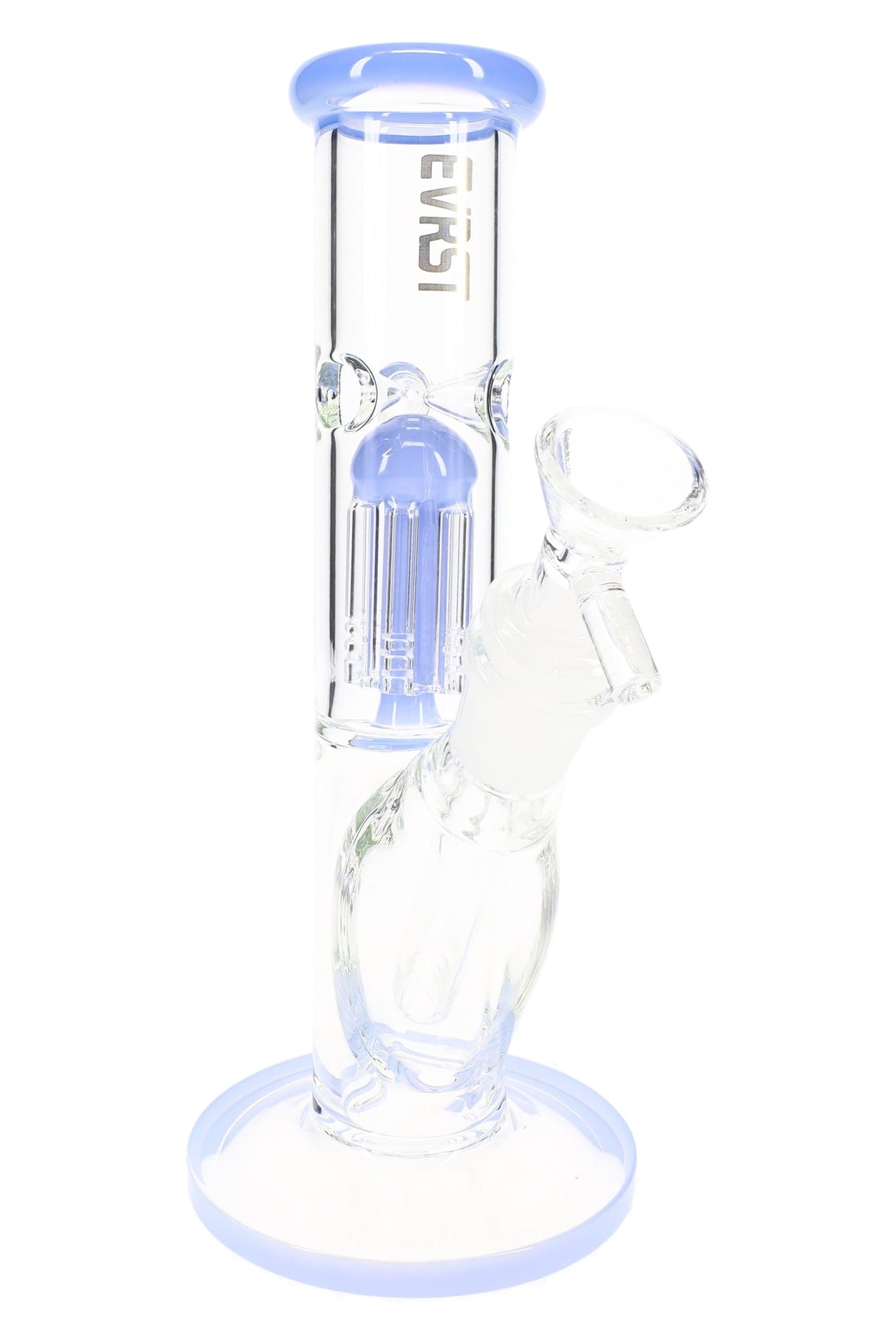 EVRST Glass-on-Glass Straight Shooter Bong w/ Tree Perc – 8½″