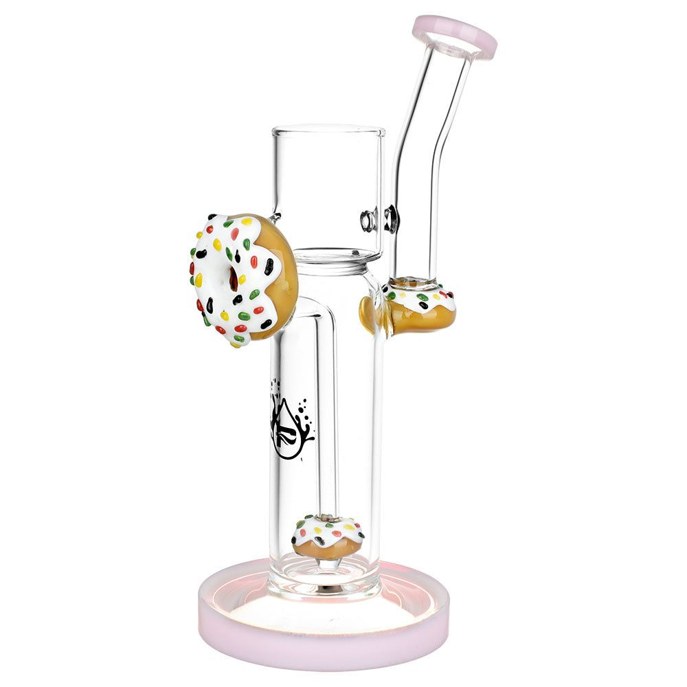 Pulsar 10" Vanilla Donut Water Pipe for Puffco Proxy with Borosilicate Glass - Front View