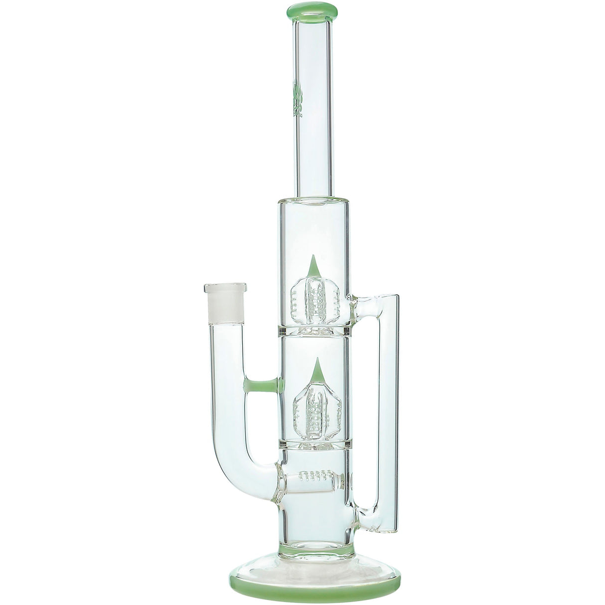 Calibear 16'' Triple Perc Tower Recycler Bong
