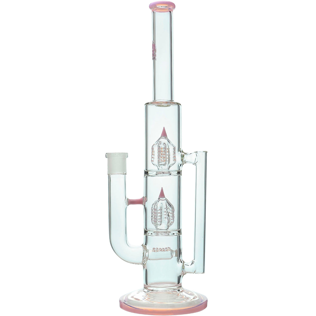 Calibear 16'' Triple Perc Tower Recycler Bong