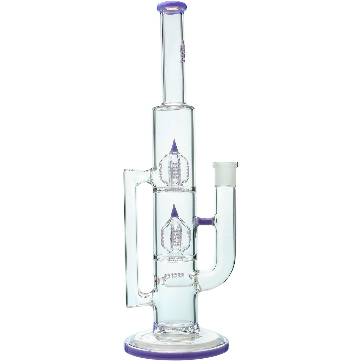 Calibear 16'' Triple Perc Tower Recycler Bong