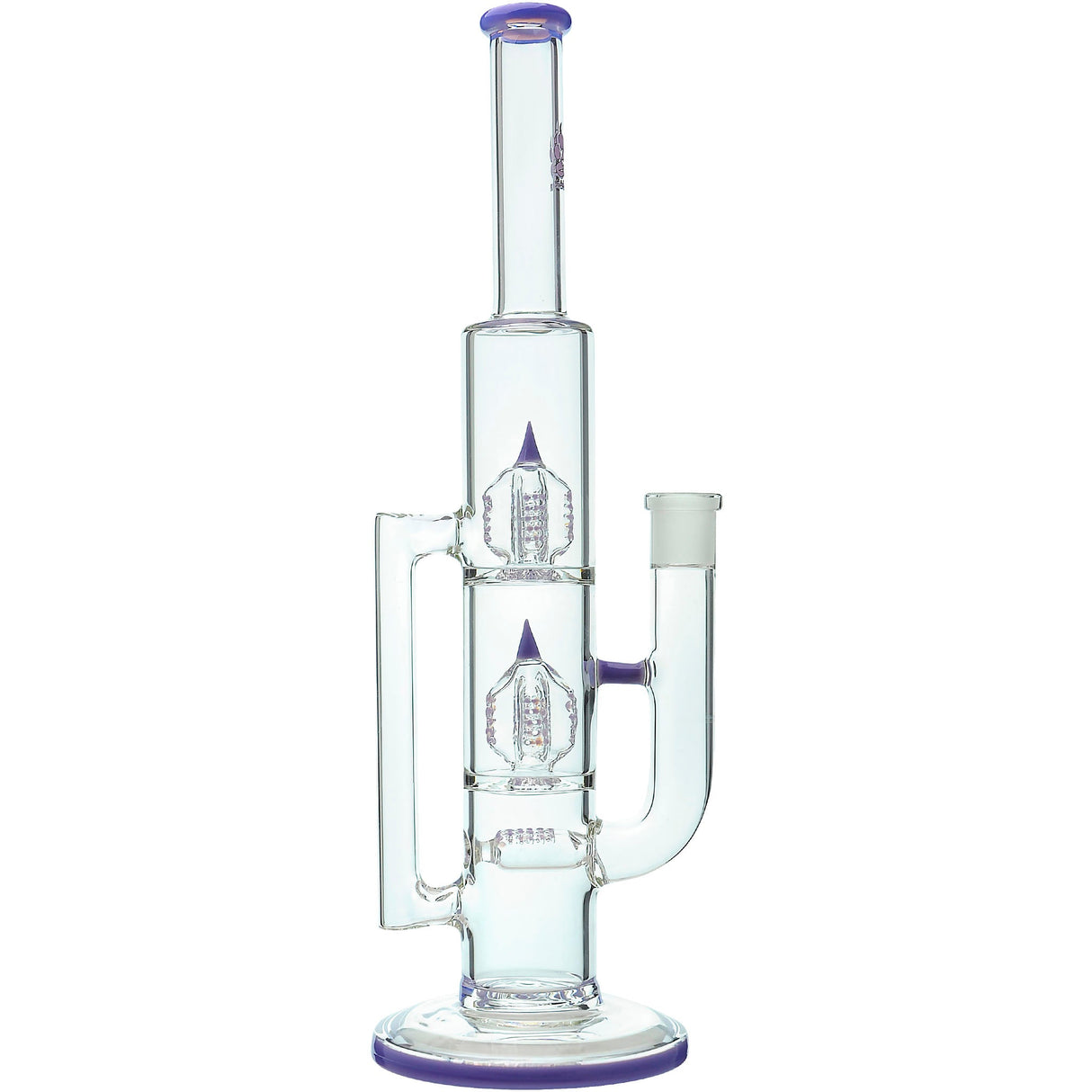 Calibear 16'' Triple Perc Tower Recycler Bong