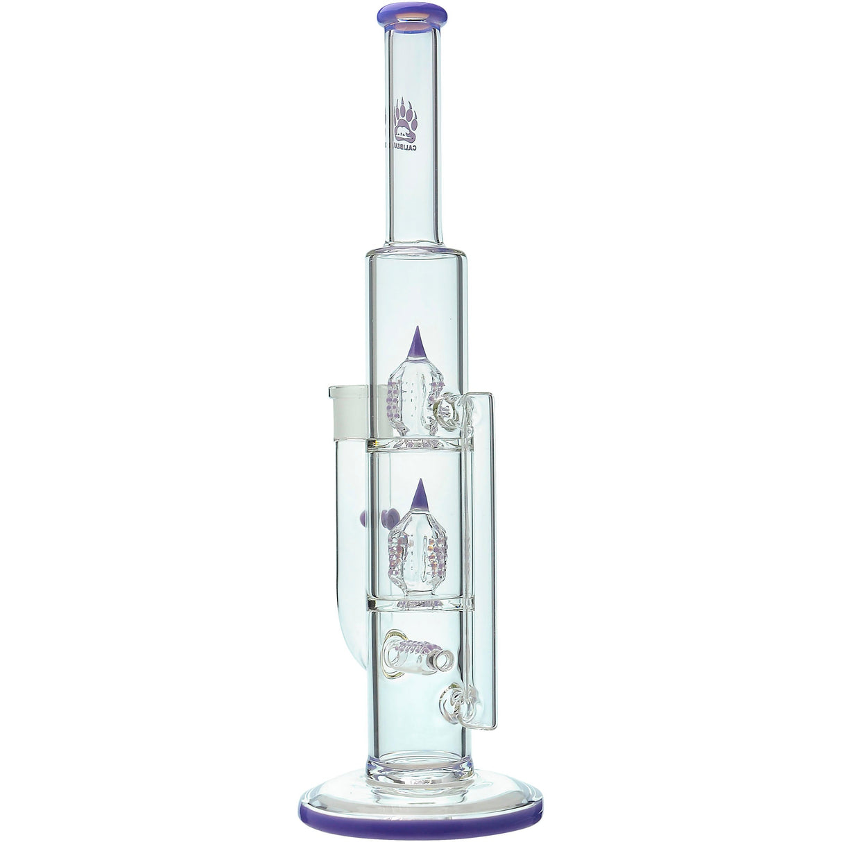 Calibear 16'' Triple Perc Tower Recycler Bong