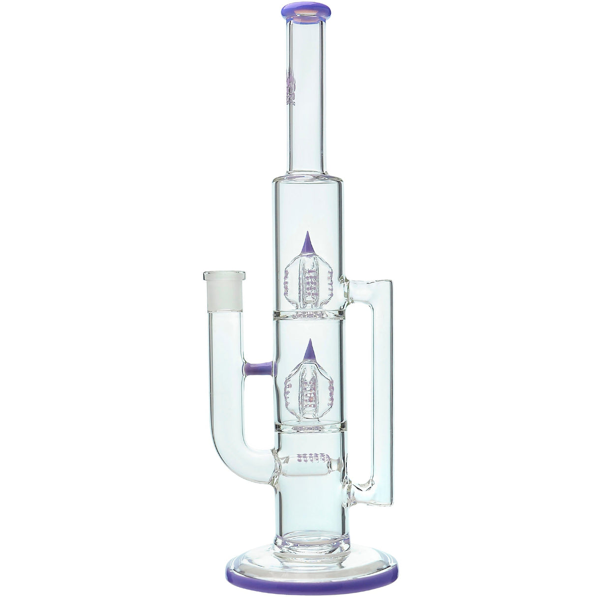 Calibear 16'' Triple Perc Tower Recycler Bong
