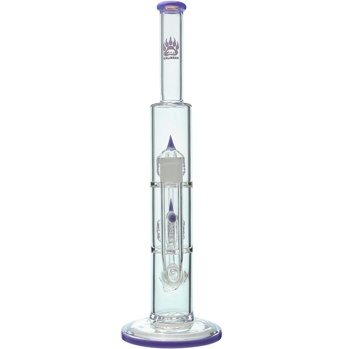 Calibear 16'' Triple Perc Tower Recycler Bong