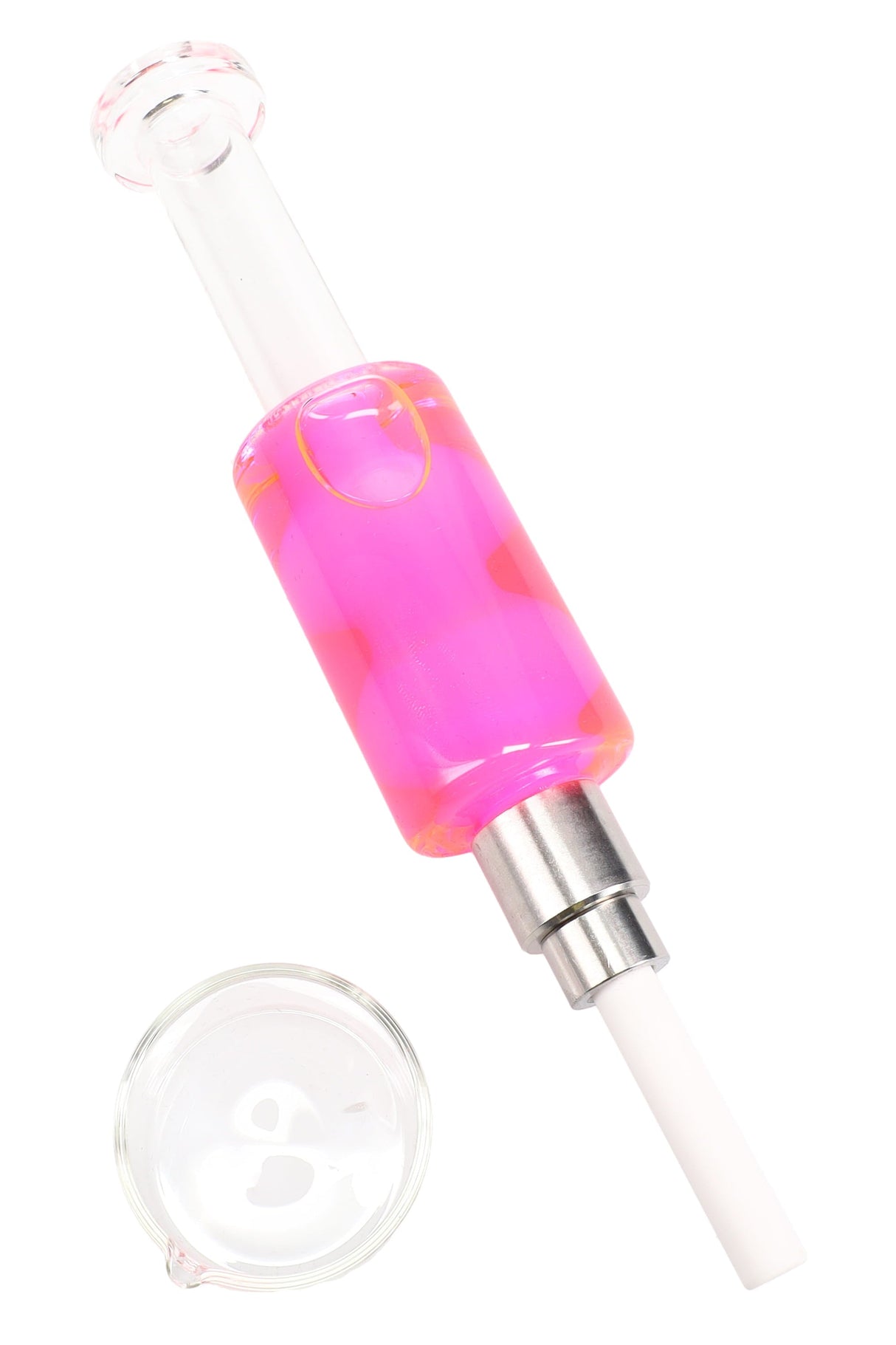 Fluid-Filled Glass Dab Straw Kit “Color Splash”