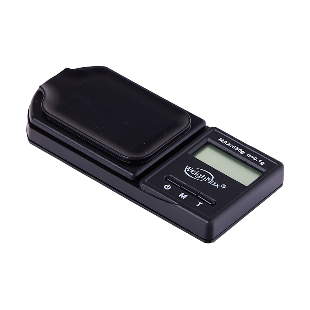 WeighMax DX-650 Precision Digital Scale with Energy-Saving Back-lit LCD, Front View