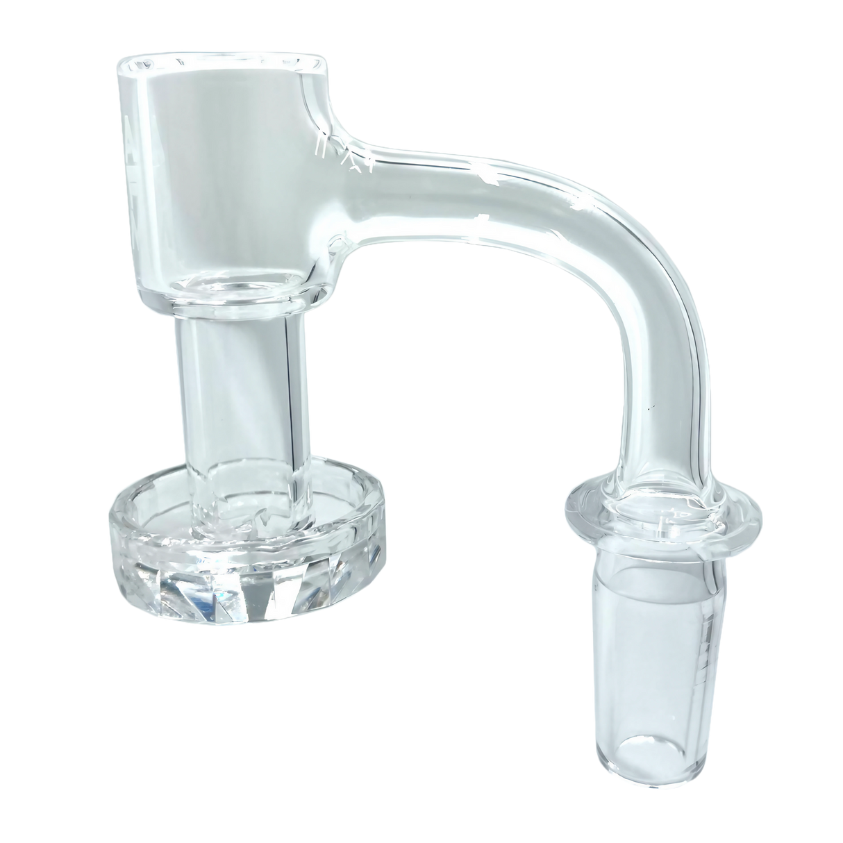 AFM Full Weld Diamond Terp Slurper 20mm, Quartz Banger for Dab Rigs, Side View