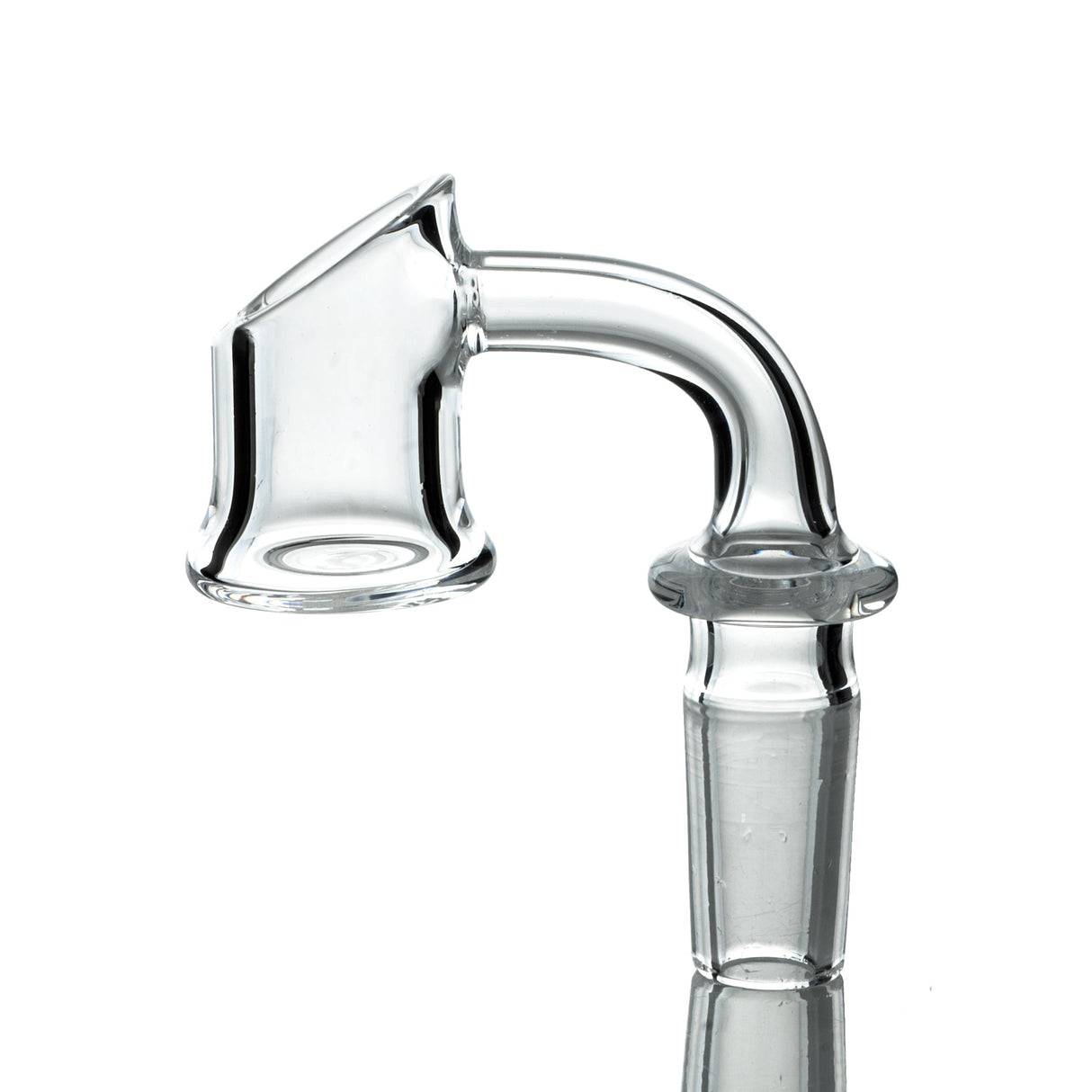 AFM Slant Top Banger 3mm X 20mm Quartz for Dab Rigs - Close-up Side View