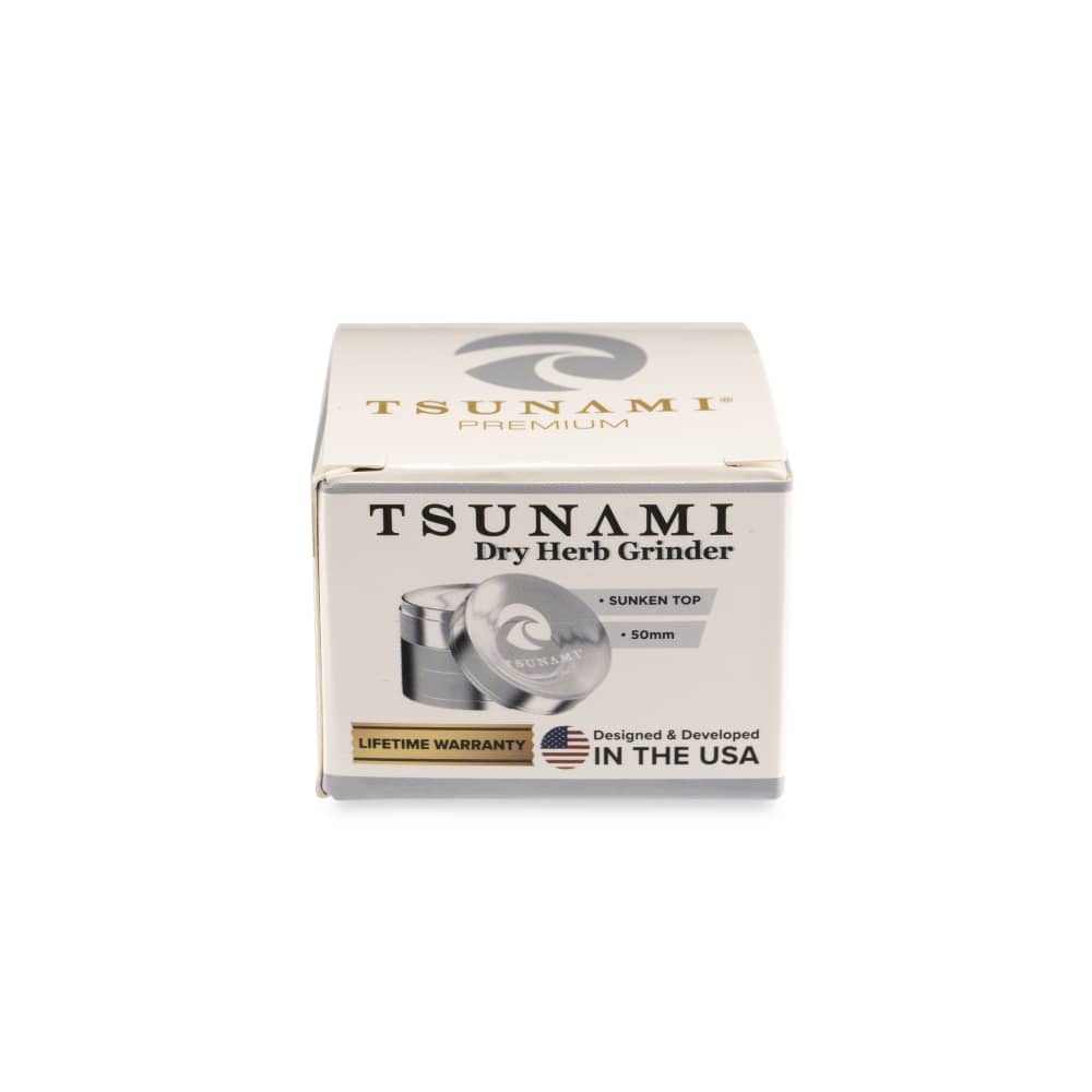 Tsunami Sunken Top 2" 4-Piece Grinder