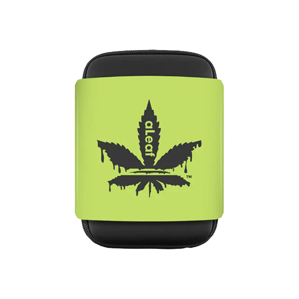 aLeaf 2-in-1 Liquid Purifier Pro in Green, Portable Dab Straw & Pipe Combo, Front View