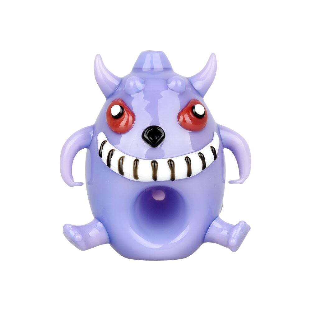 Alien Party Monster Glass Hand Pipe | 2.5" | Colors Vary