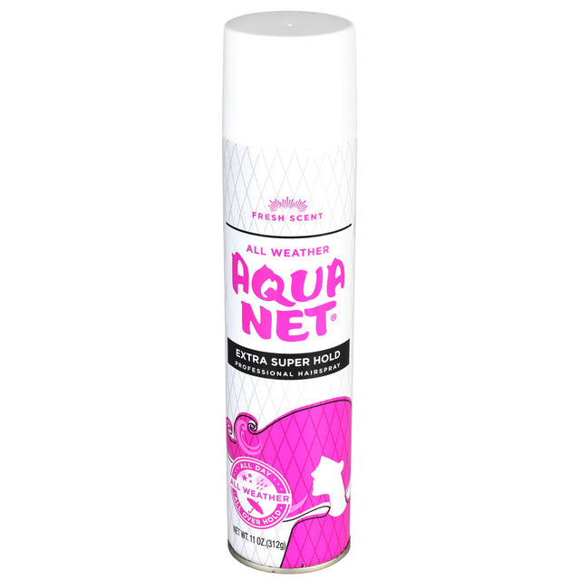 Aqua Net Hairspray Diversion Stash Safe - 11oz, front view on white background, discreet storage solution