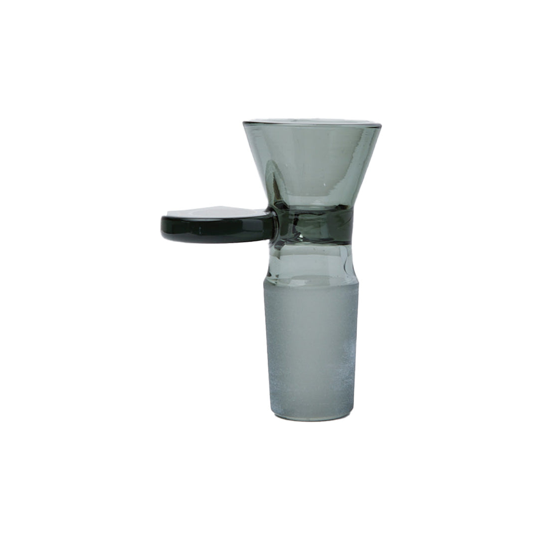 Cheech Glass 14mm Borosilicate Colored Glass Bowl Front View on Seamless White