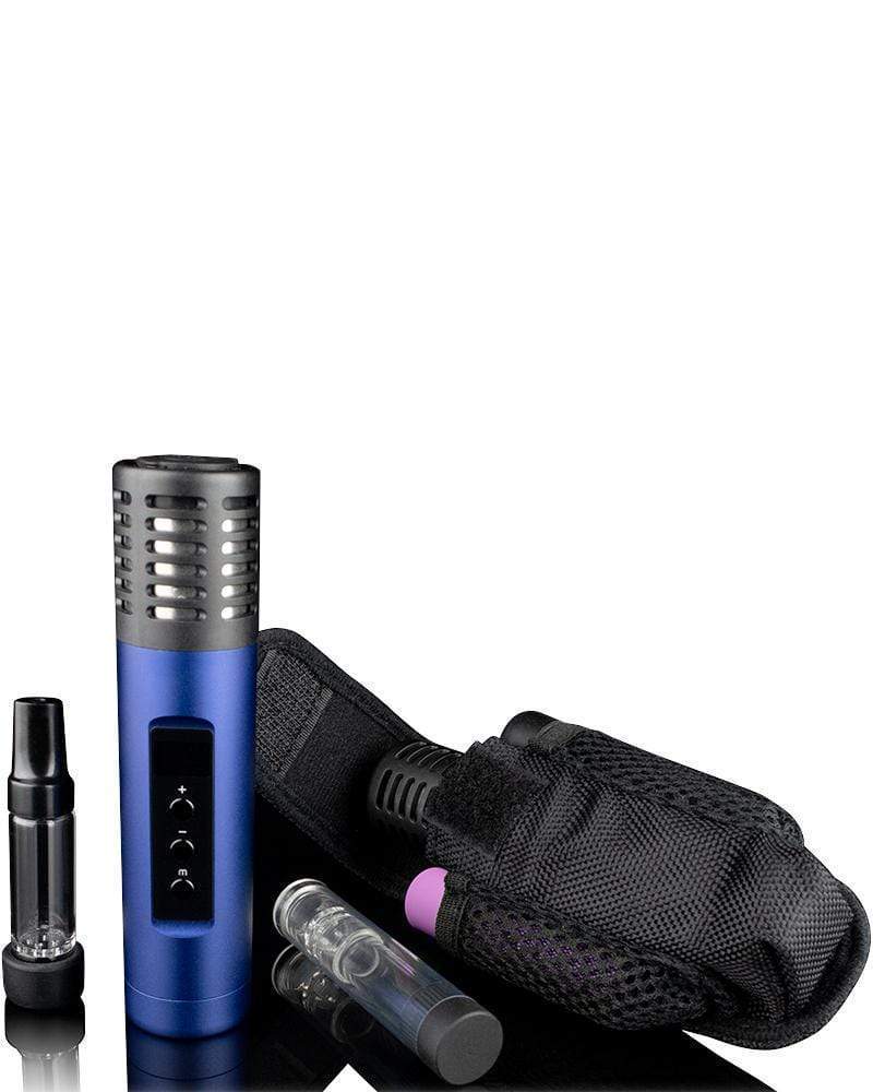 Arizer Air II Vaporizer in Blue with Accessories and Carrying Case