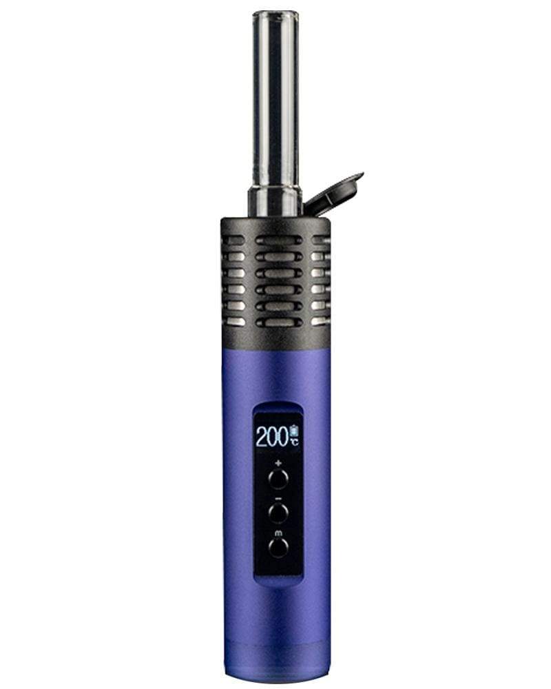 Arizer Air II Vaporizer in Blue with Digital Temperature Display, Portable Design, Front View