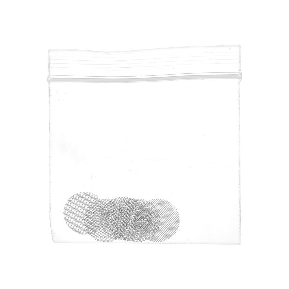 Arizer Air MAX Screen Pack - 6pk, durable steel screens for vaporizers, top view on white background