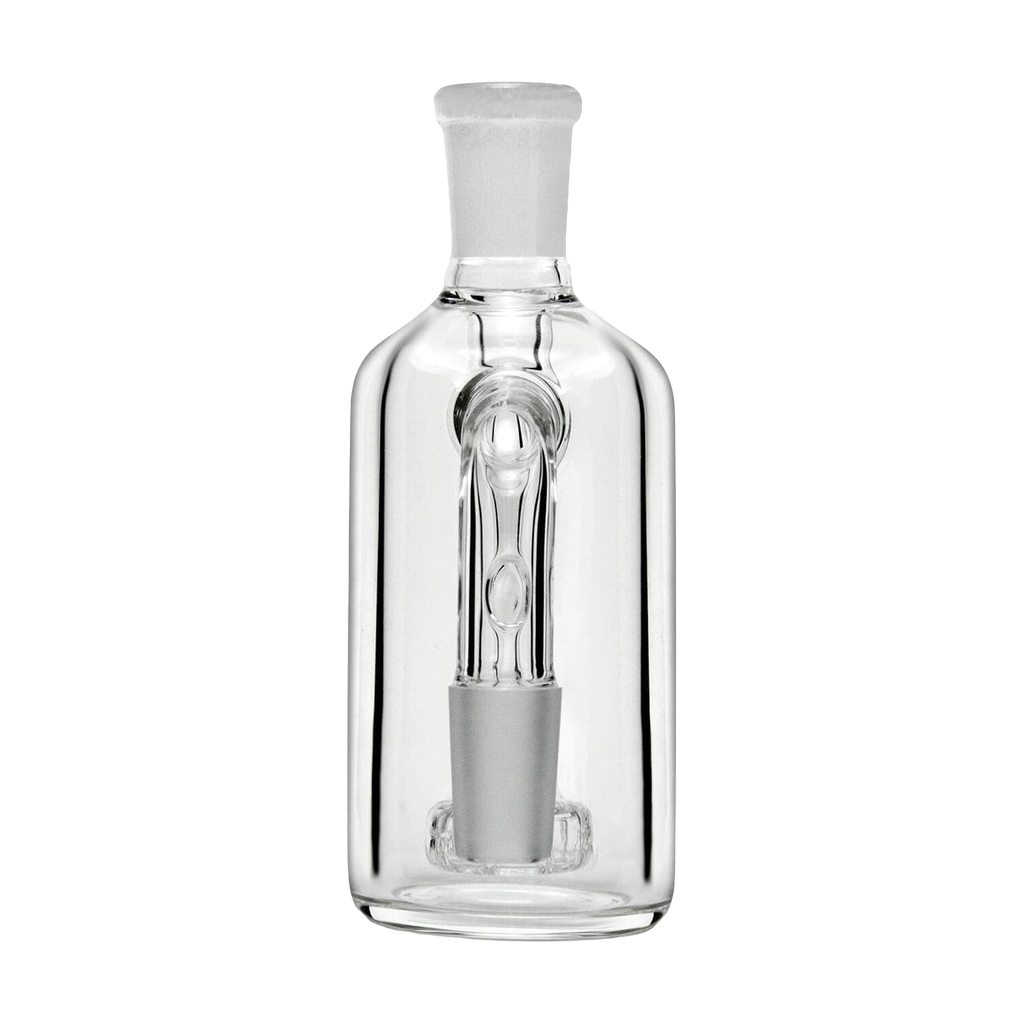 PILOT DIARY Ash Catcher 14mm 90 Degree - Clear Glass Front View on White Background