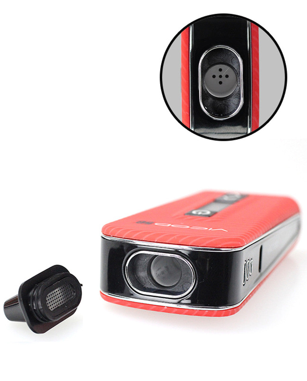 Atmos Vicod 5G 2nd Gen Vaporizer in Orange - Portable Ceramic Device for Herbs & Wax