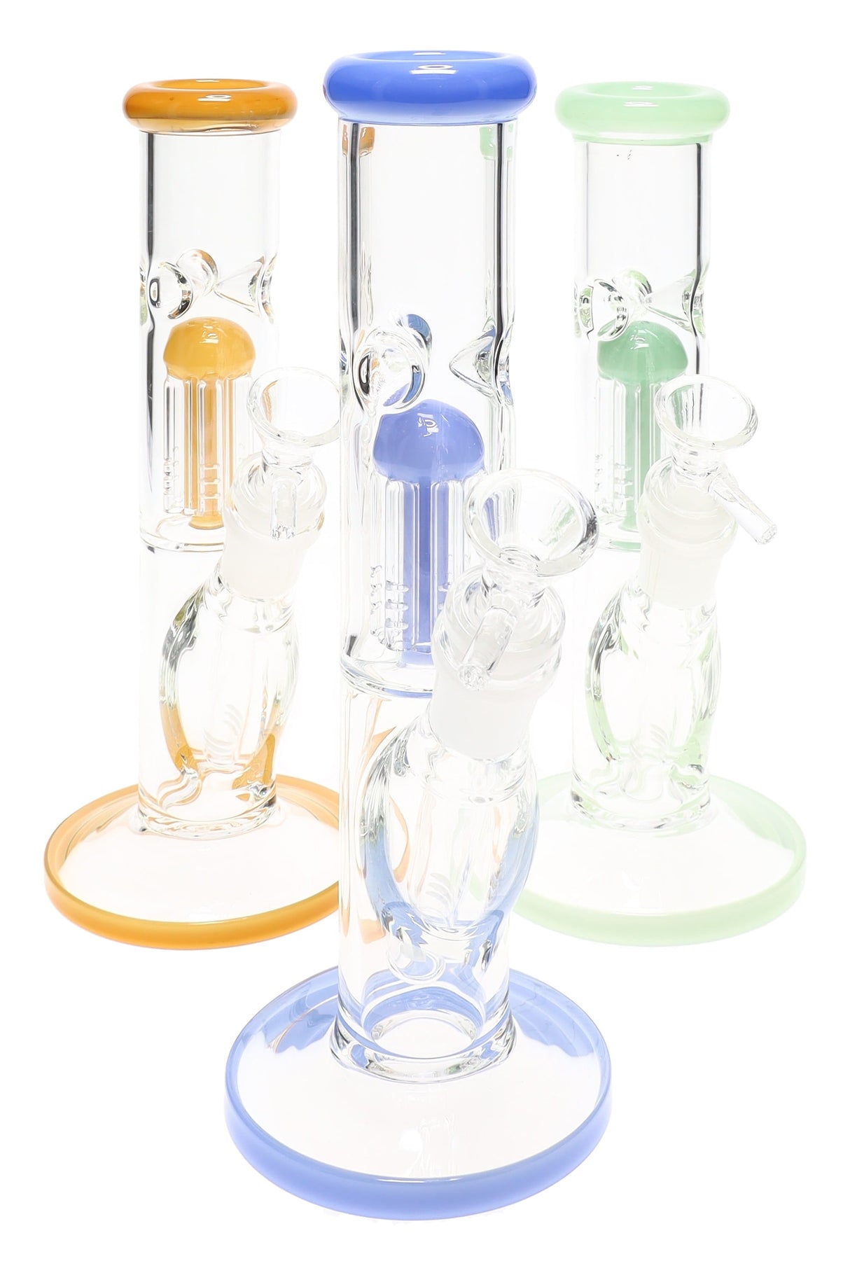 GoG Tree Perc Straight Shooter Bong “Everyday Sprout” – 8½″ – Ice Pinch – Assorted Colors