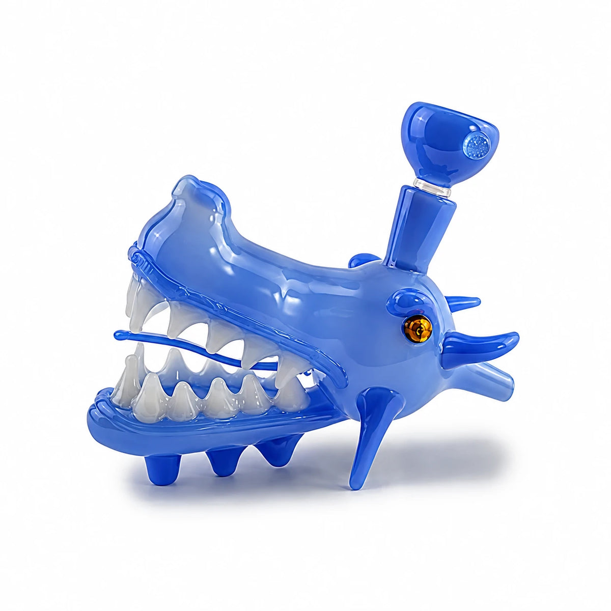 6" Dragon Head Glass Bubbler