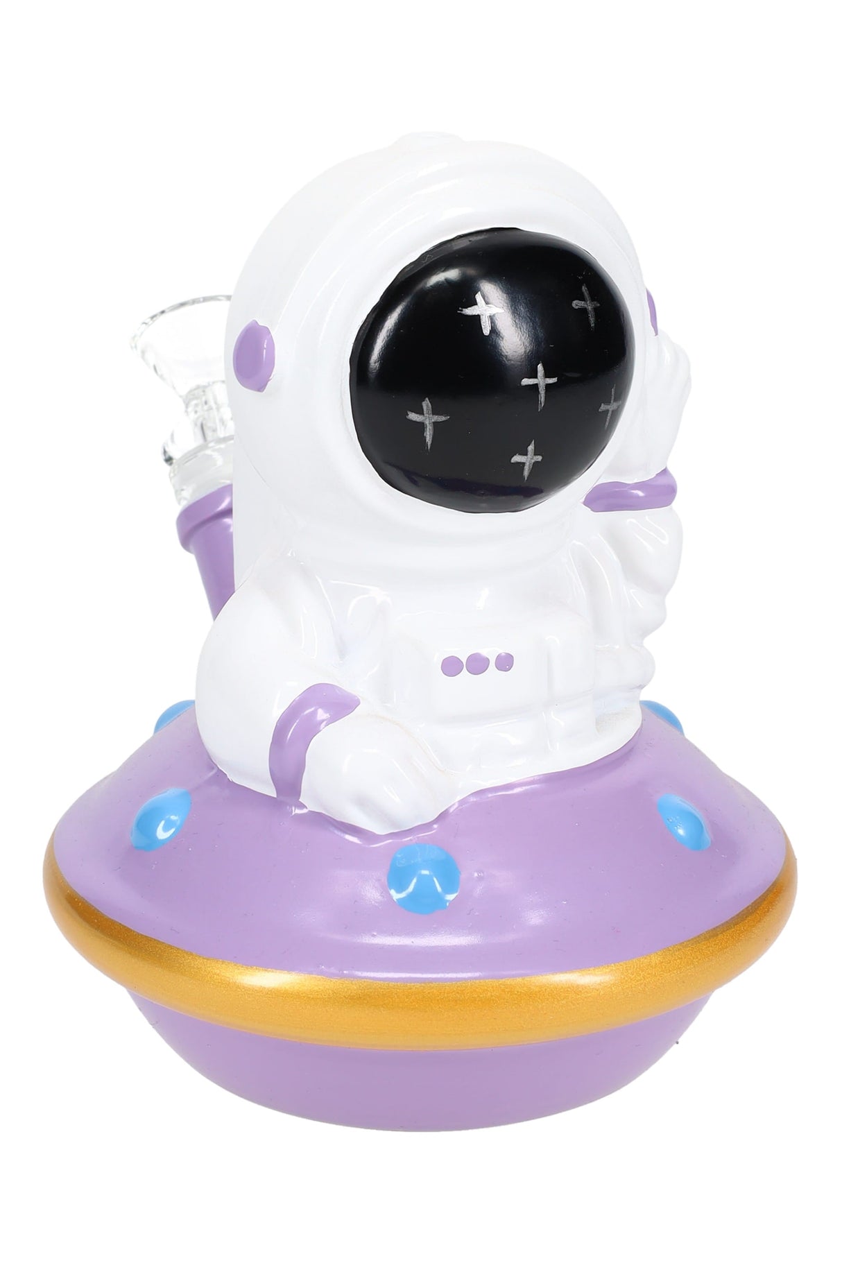 Astronaut UFO Mini Bong “Glasstronaut” – 6″