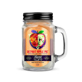 Beamer Candle Co. Smoke Killer 12 oz mason jar candle, Detroit Apple Pie scent, front view