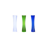 Bear Quartz Hourglass Pillar Set in assorted colors, 24mm quartz dab rig accessories