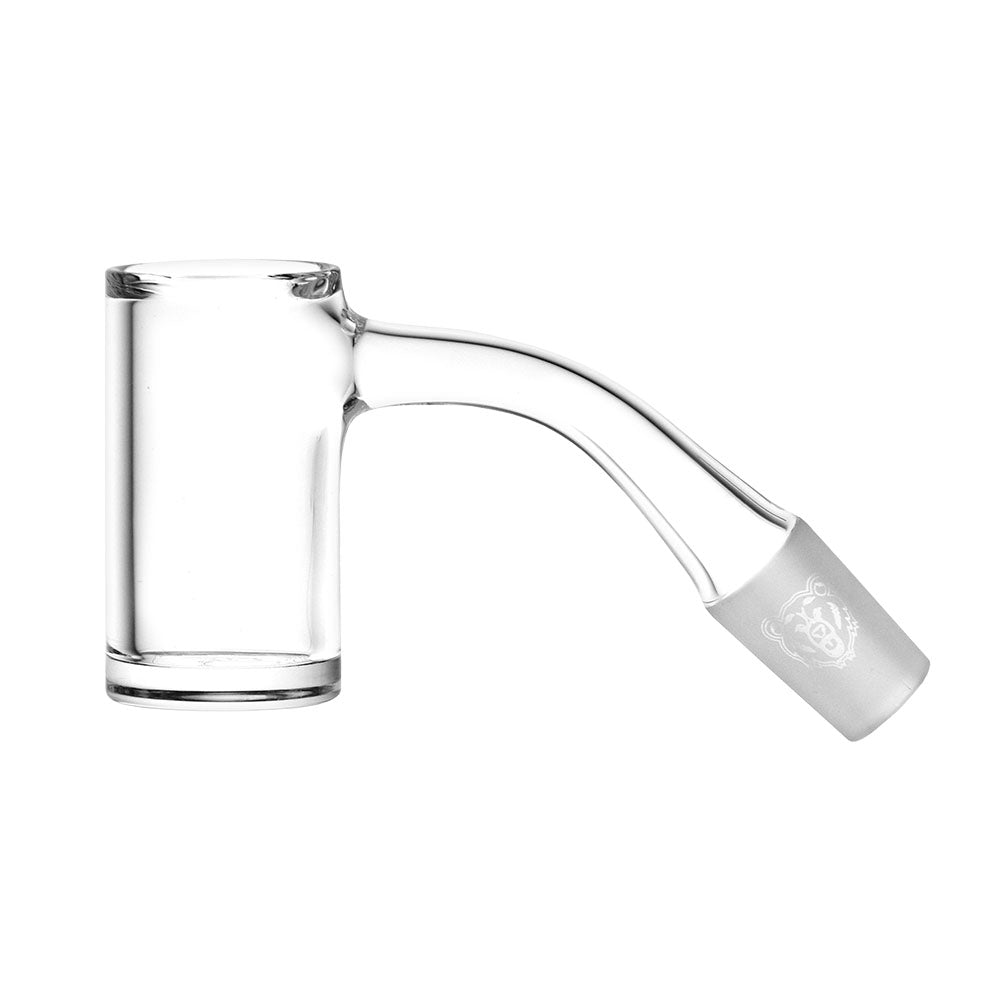 Bear Quartz Pro 25MM Banger, 10mm Male Joint, Side View for Dab Rigs