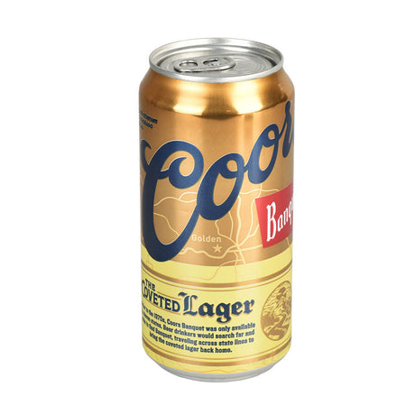 Coors Golden Lager Beer Can Diversion Stash Safe, 12oz, Front View, Ideal for Hiding Valuables